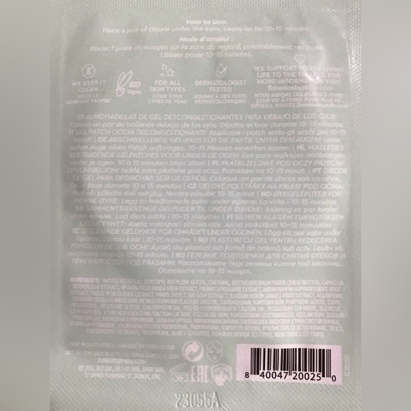 2 pairs of depuffing eye masks - Picture 5 of 5